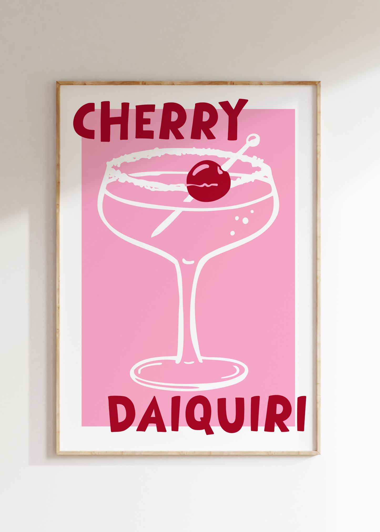 Cherry Daquiri Art Print