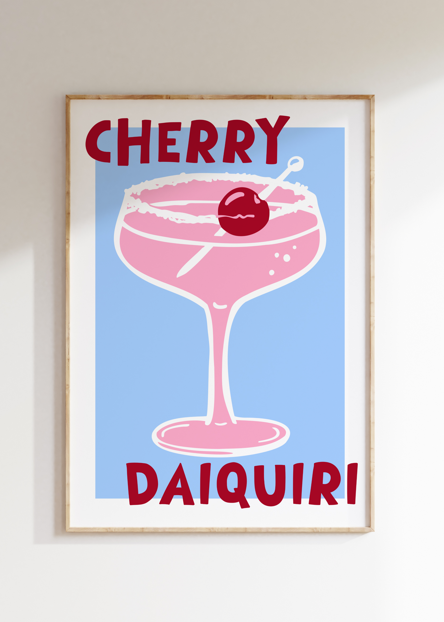 Cherry Daquiri Art Print