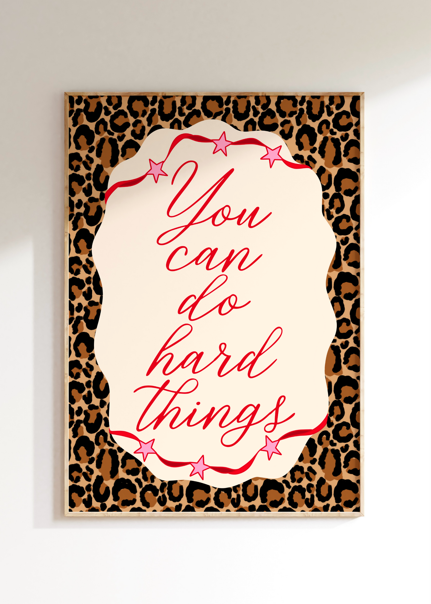 Cherry Slogan Art Print