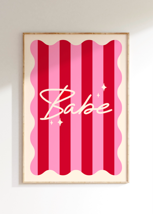 Babe Art Print