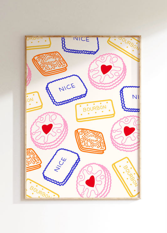 Biscuit Art Print