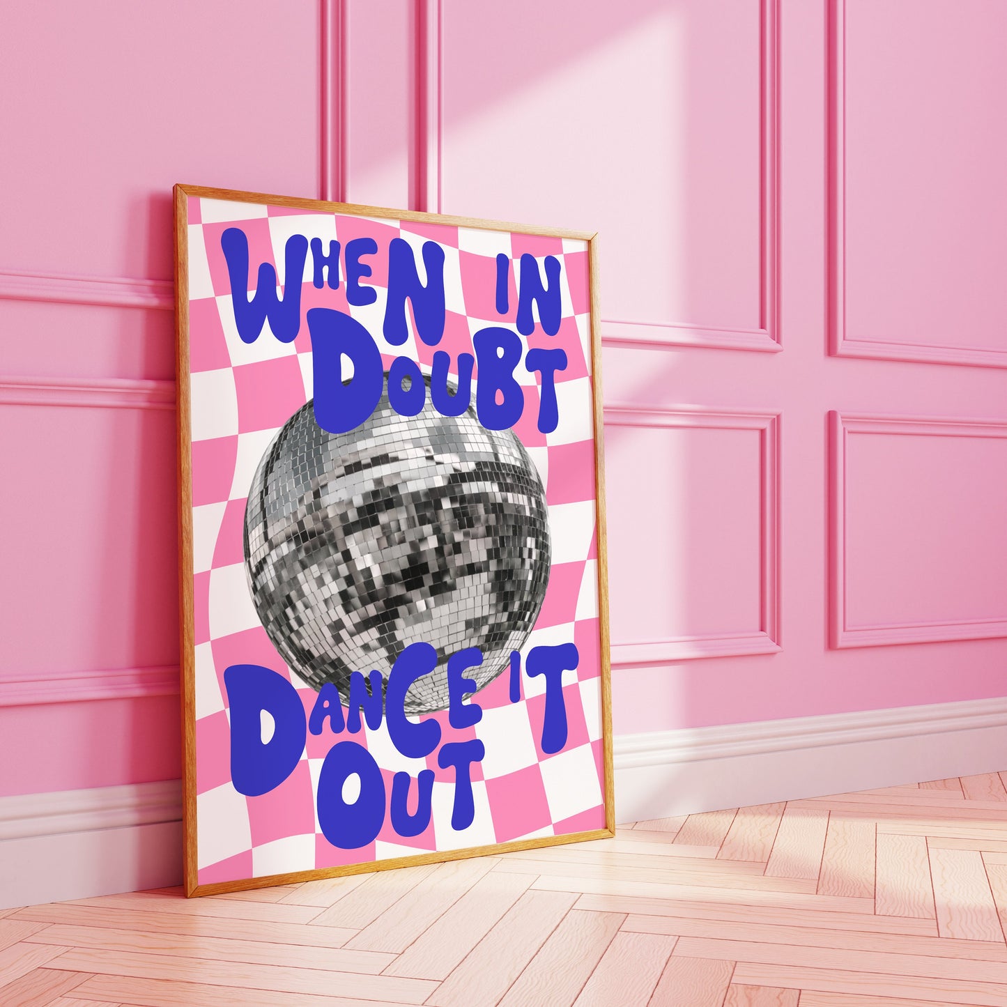 Disco Ball Art Print