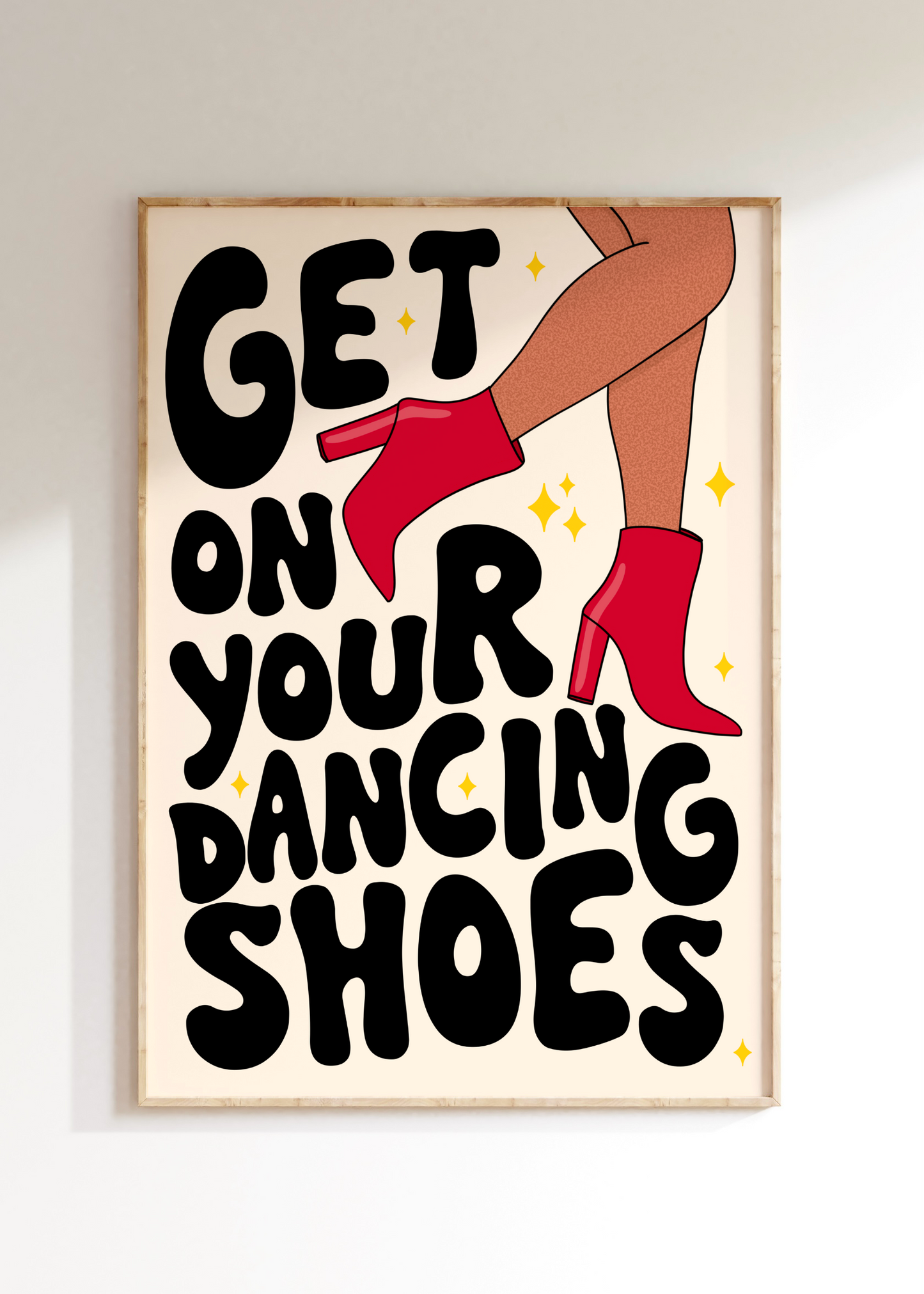 Dancing Shoes Art Print