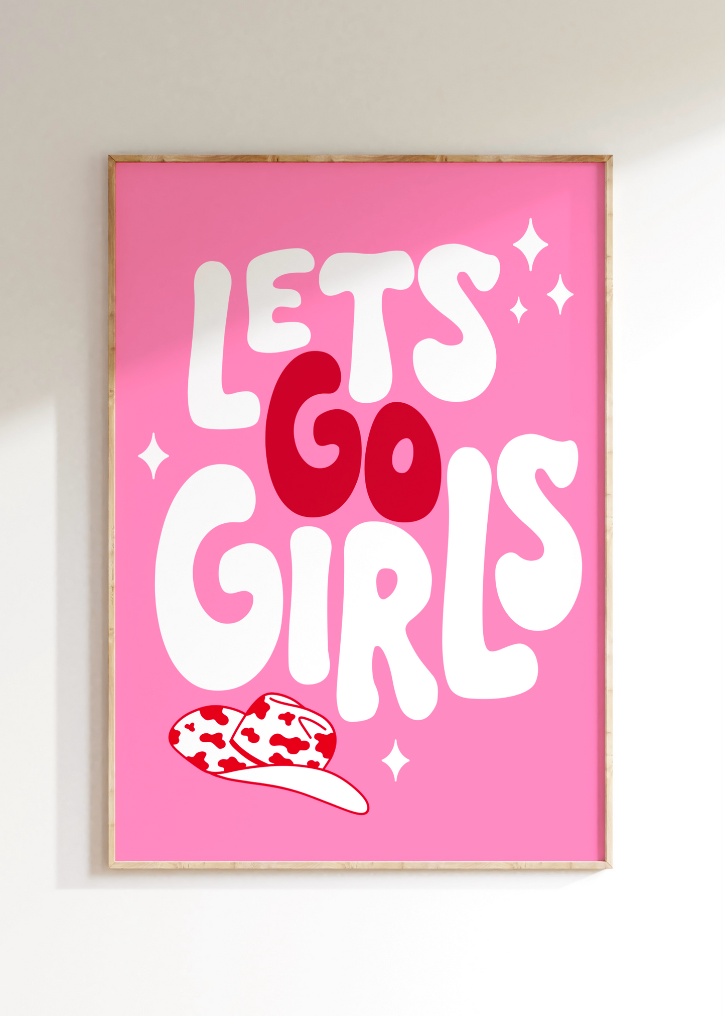 Let’s Go Girls Art Print