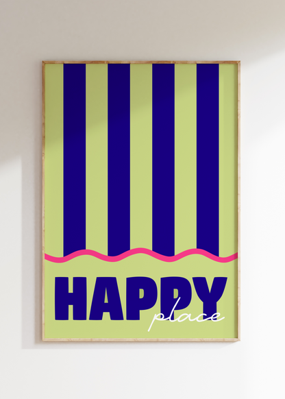 Happy Place Art Print