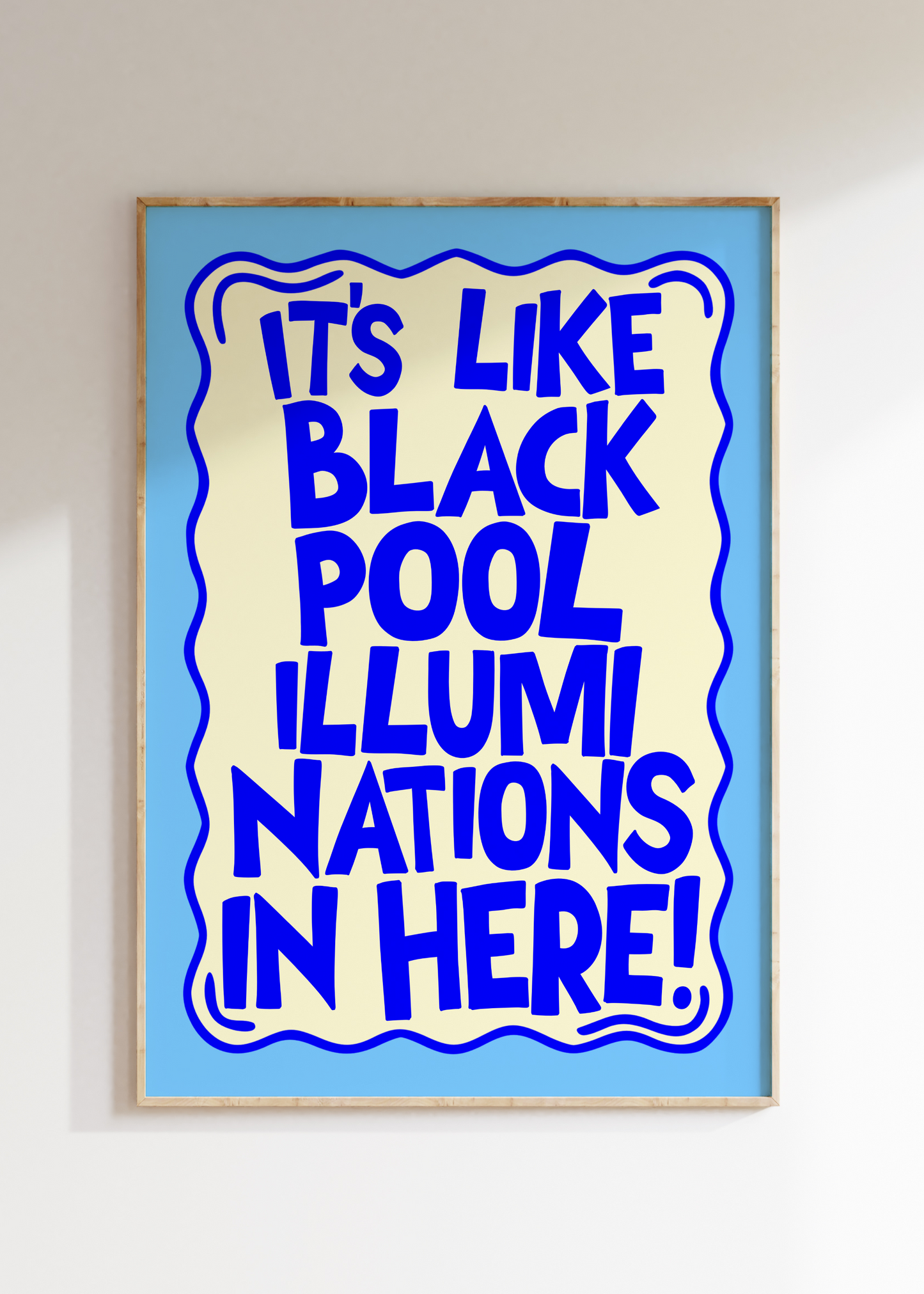 Blackpool Illuminations Art Print