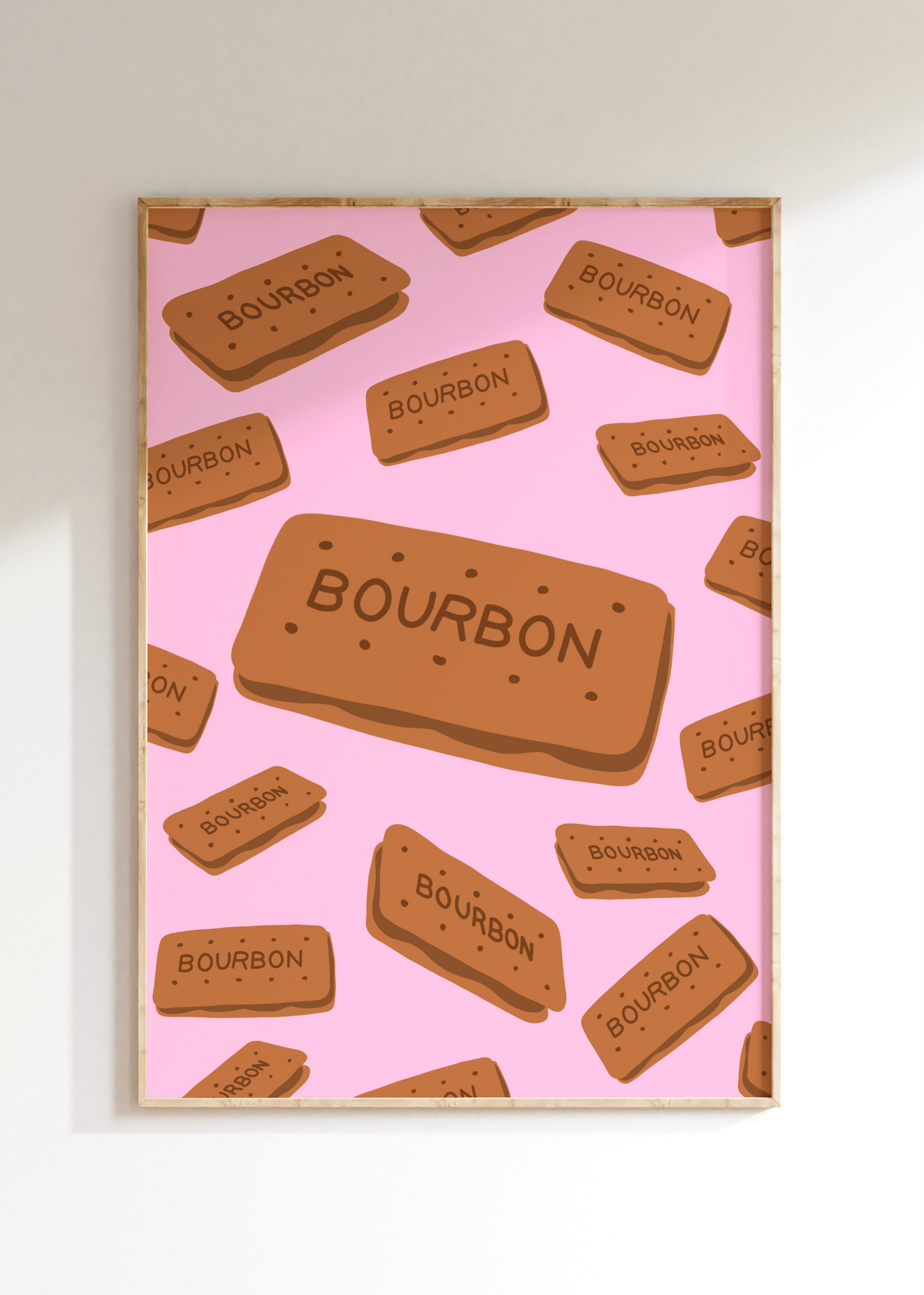 Bourbon Biscuit Art Print