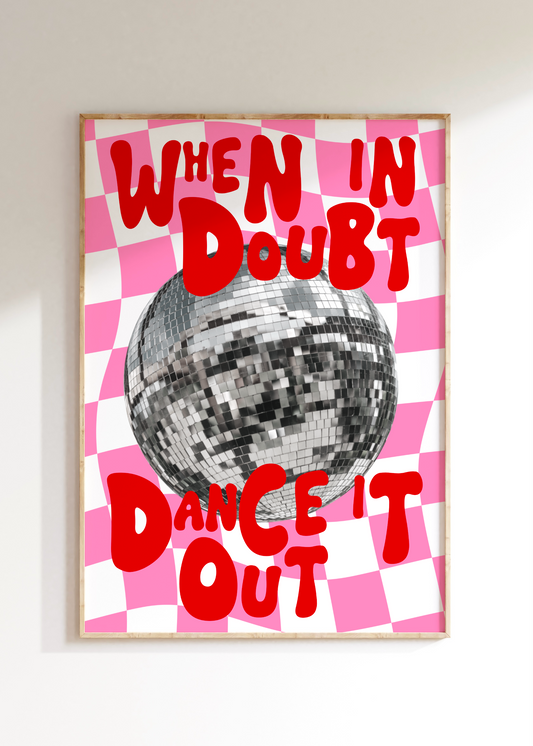 Disco Ball Art Print