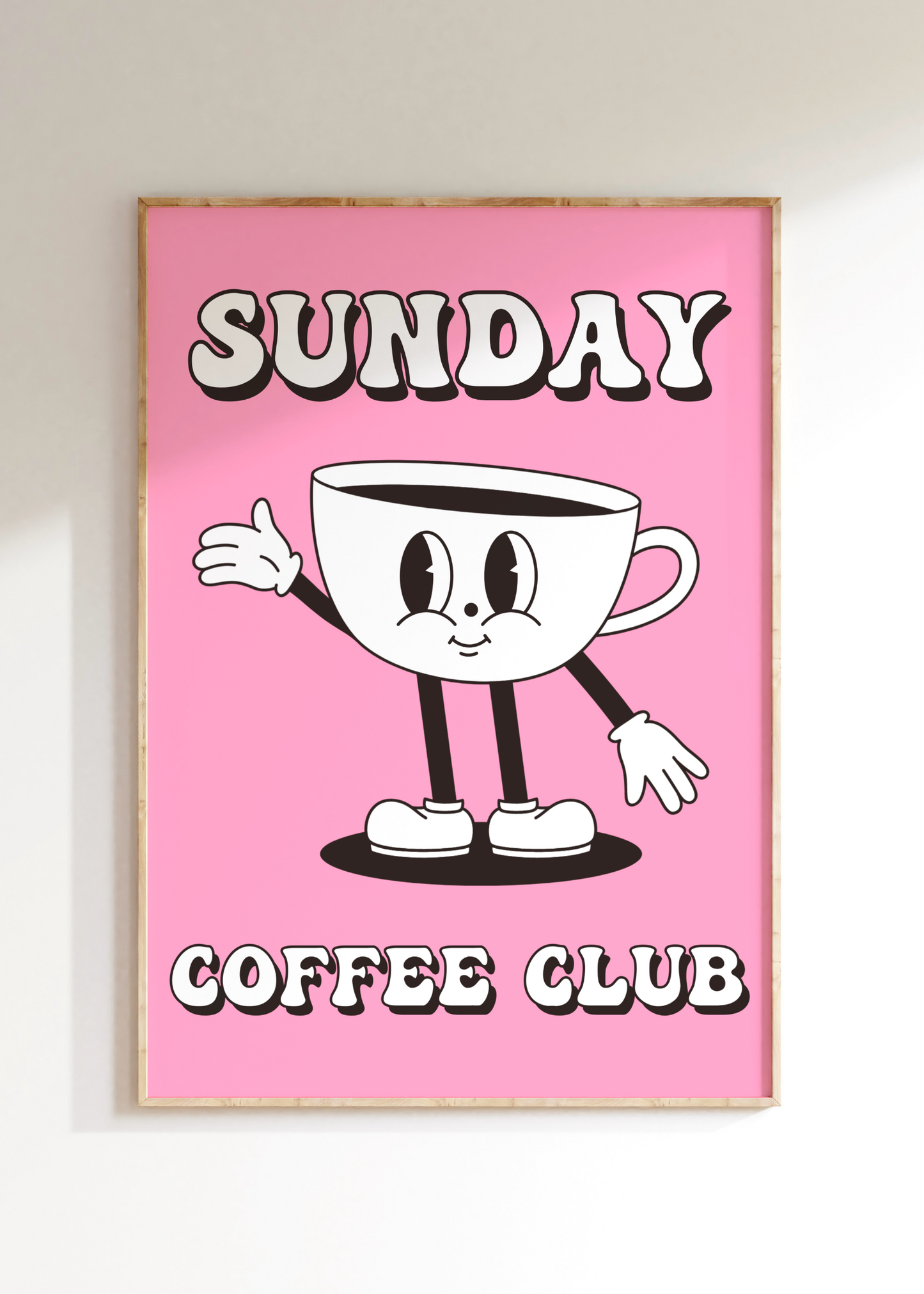 Coffee Club Art Print