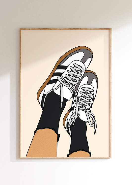 Trainers Art Print