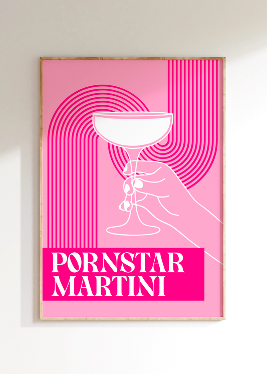 Passionfruit Martini Art Print