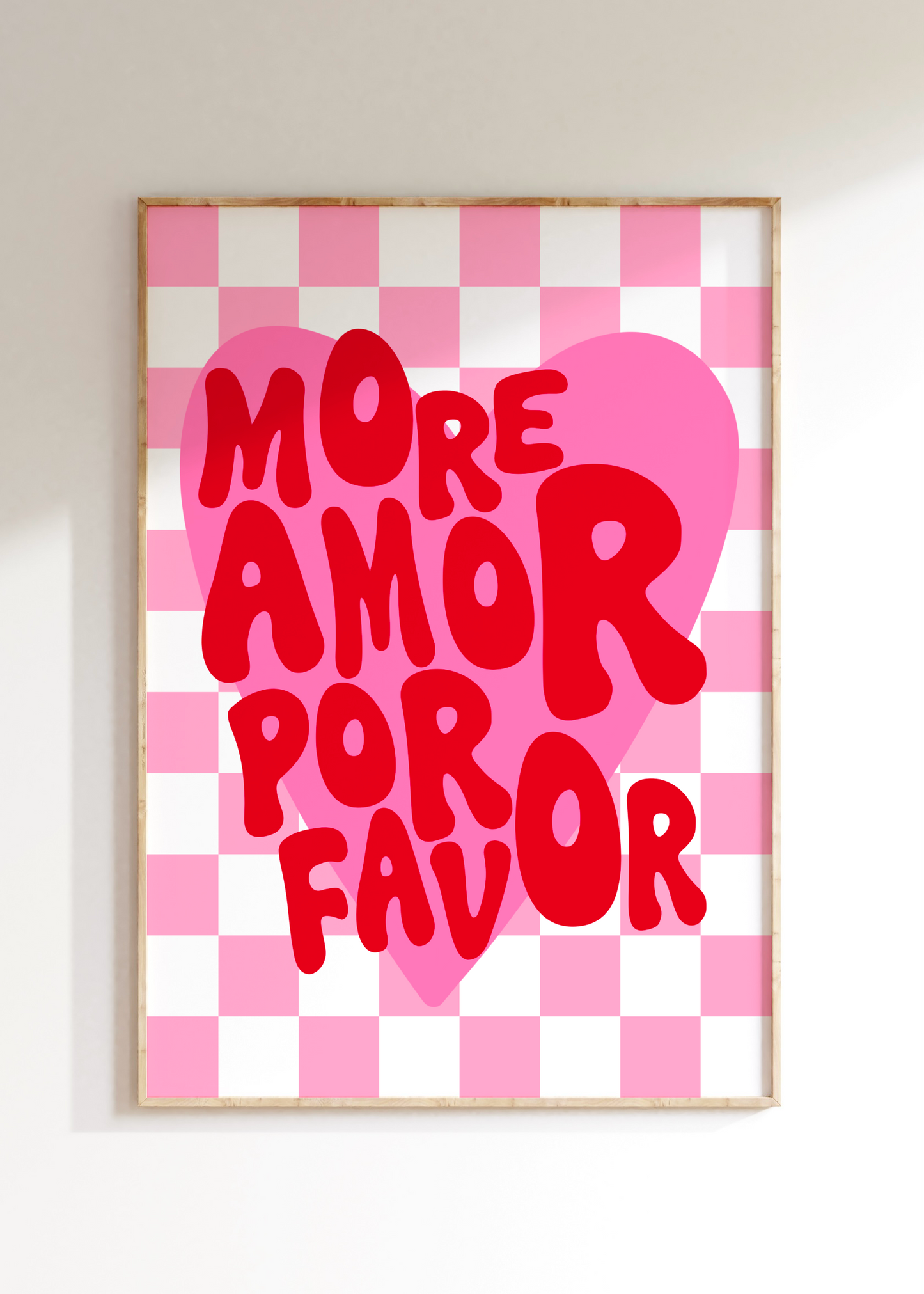 More Amor Por Favour Art Print