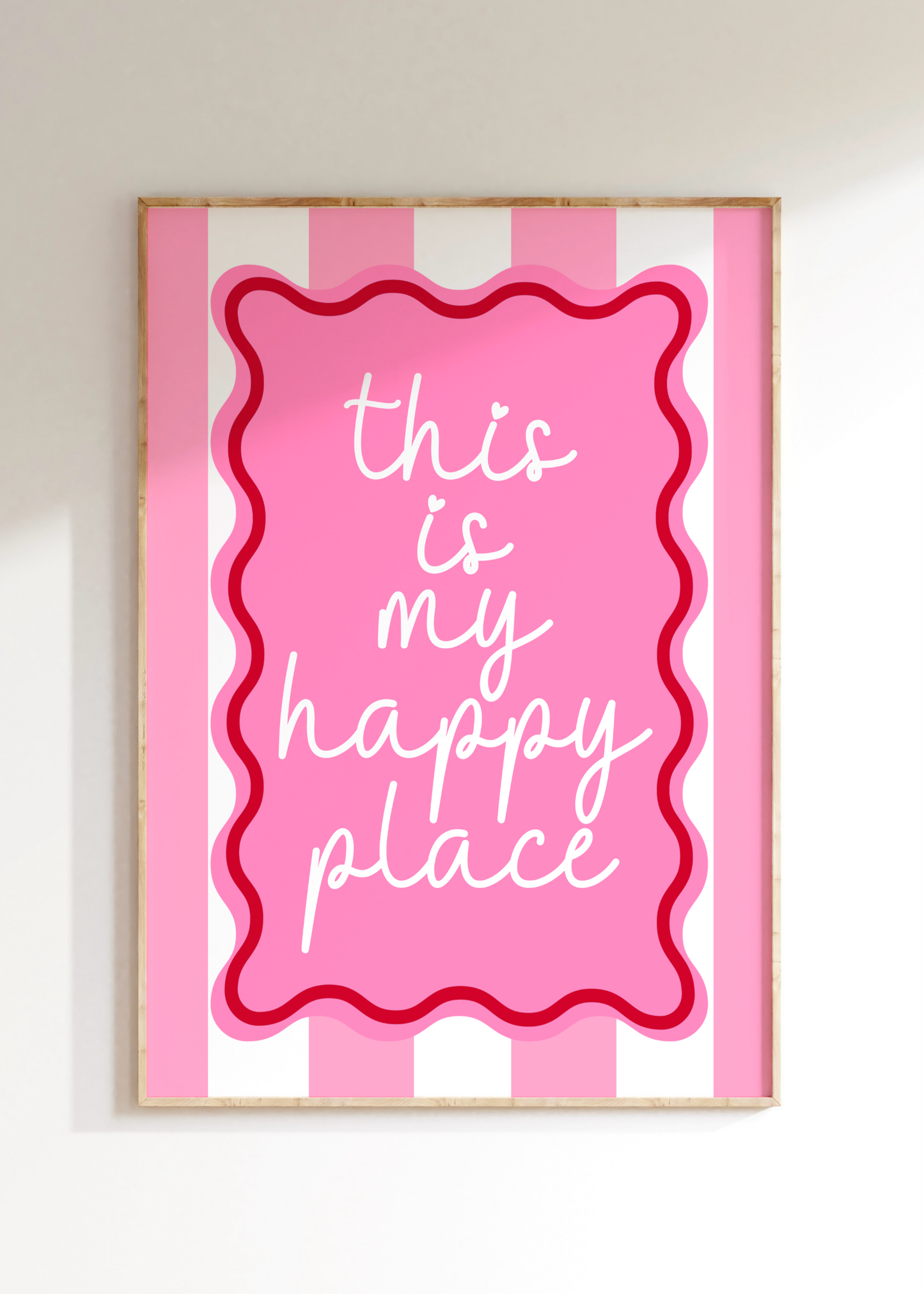 Happy Place Art Print