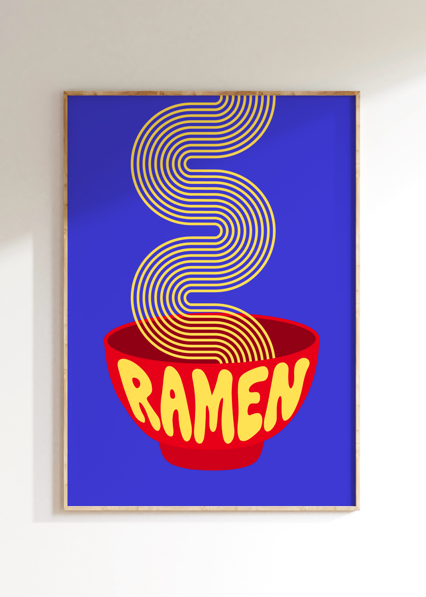 Ramen Noodle Art Print