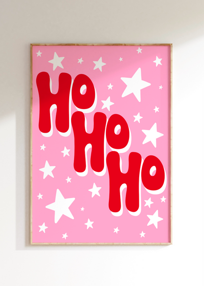 Ho Ho Ho Art Print