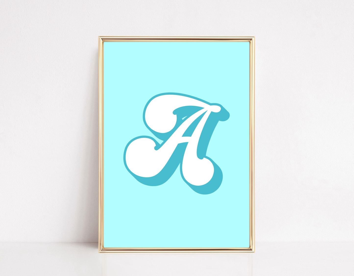 Custom Letter Art Print