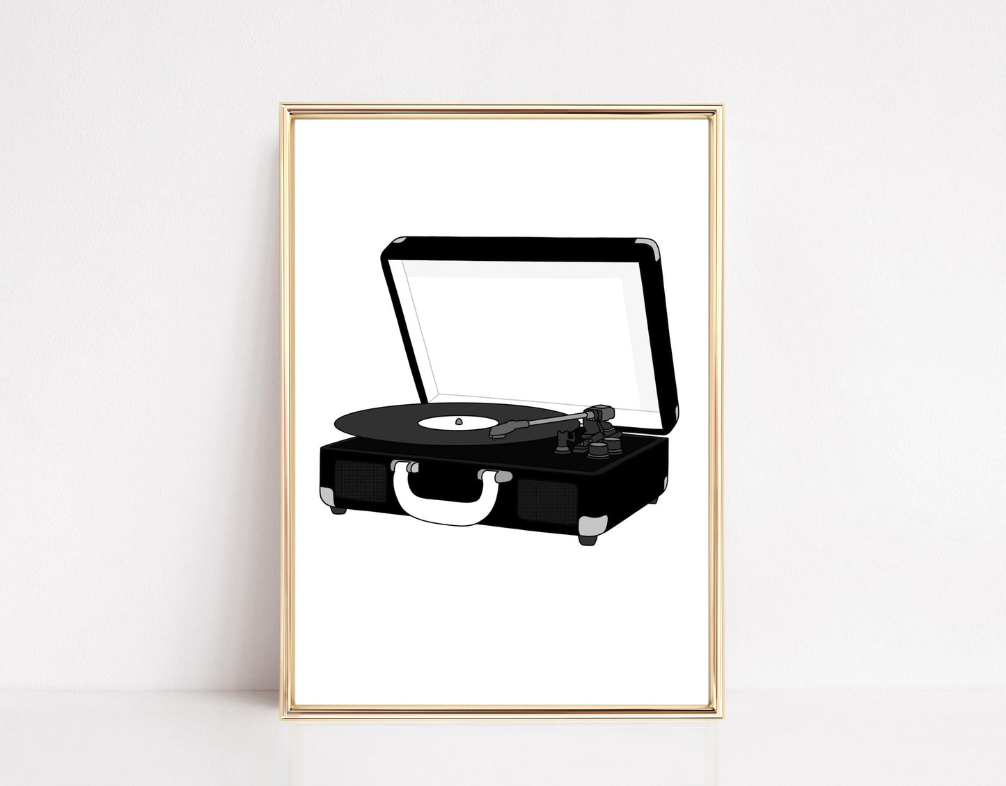 Turntable Art Print