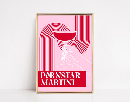 Passionfruit Martini Art Print