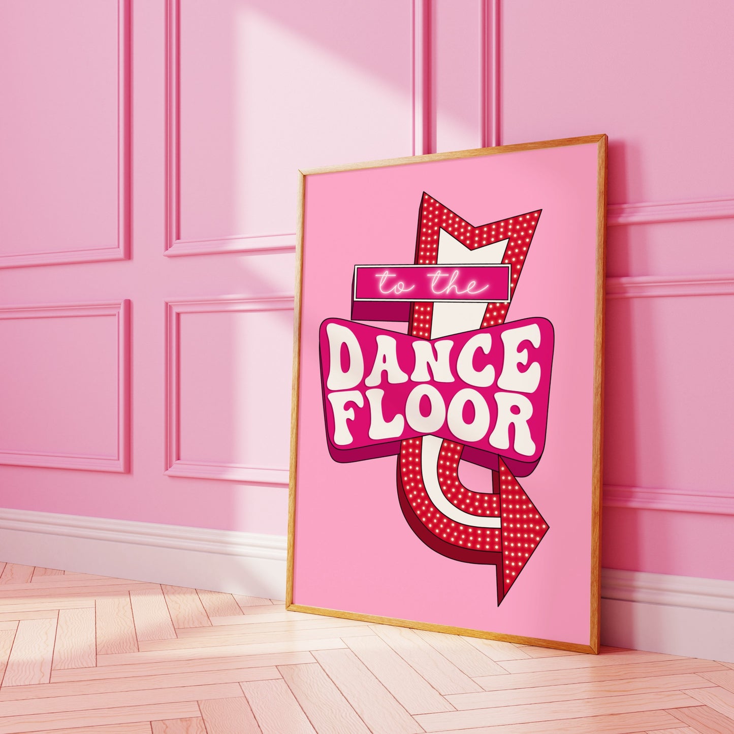 Dancefloor Art Print