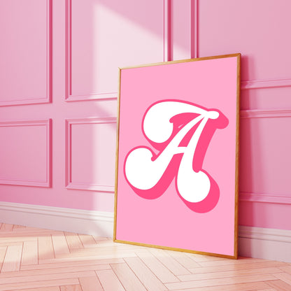 Custom Letter Art Print