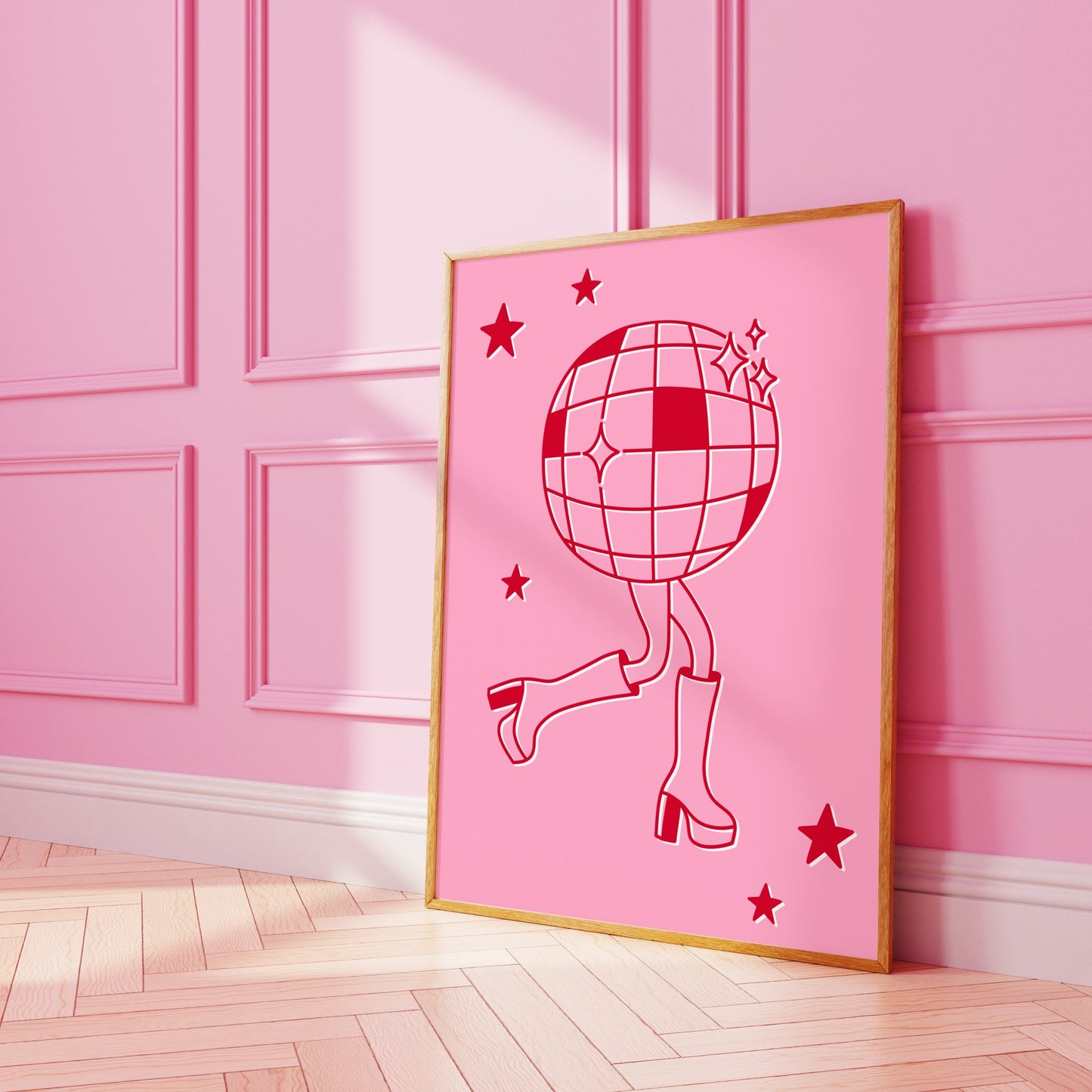 Funky Disco Art Print