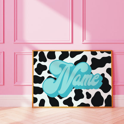 Cow Themed Art Print