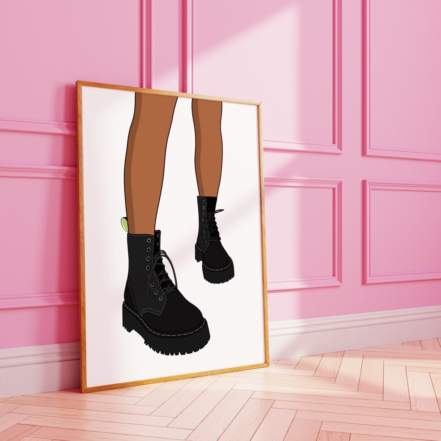 Cute Boots Art Print