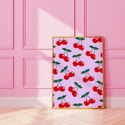 Cherries Art Print