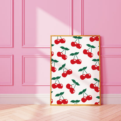 Cherries Art Print