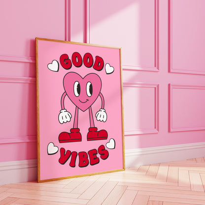 Good Vibes Art Print