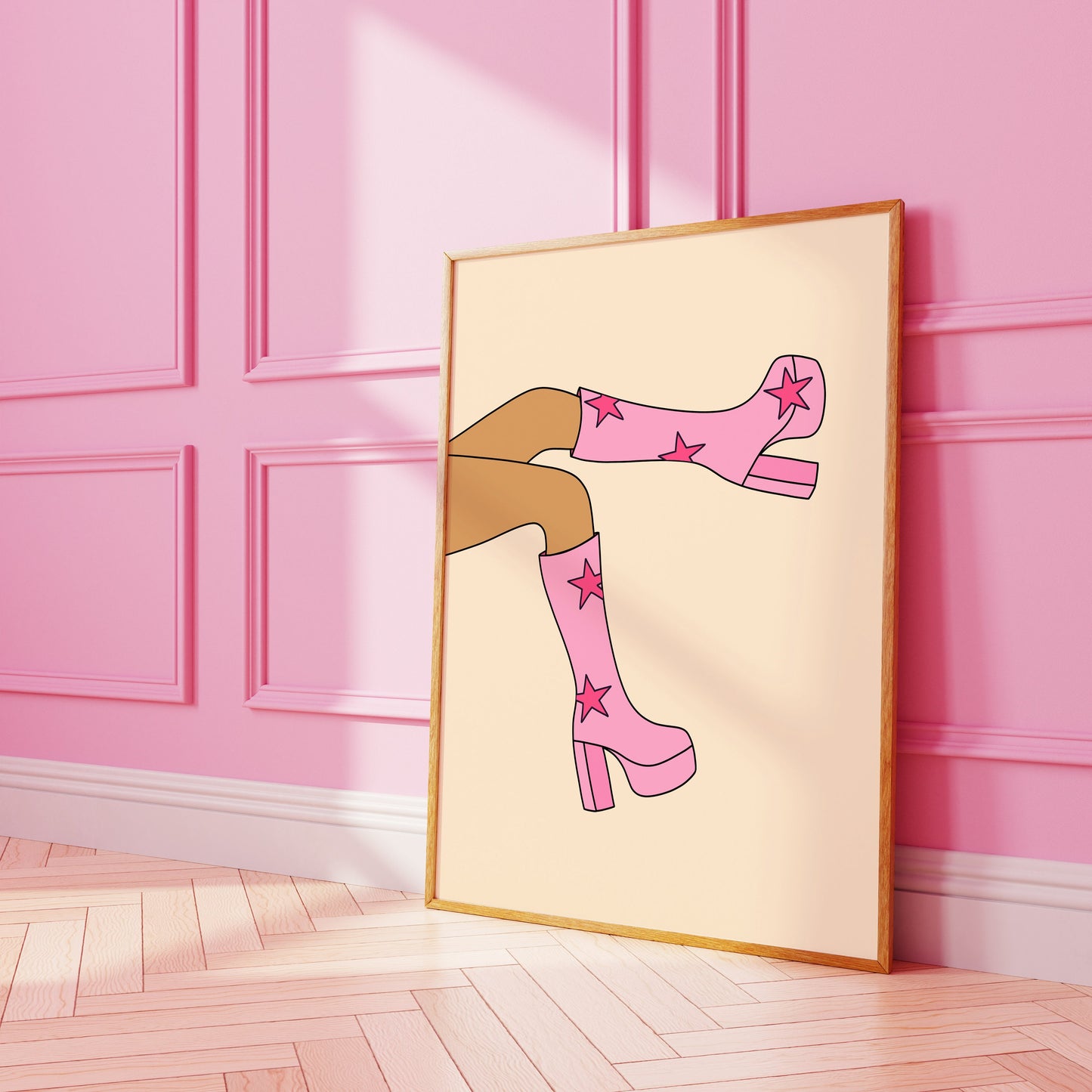 Star Boots Art Print