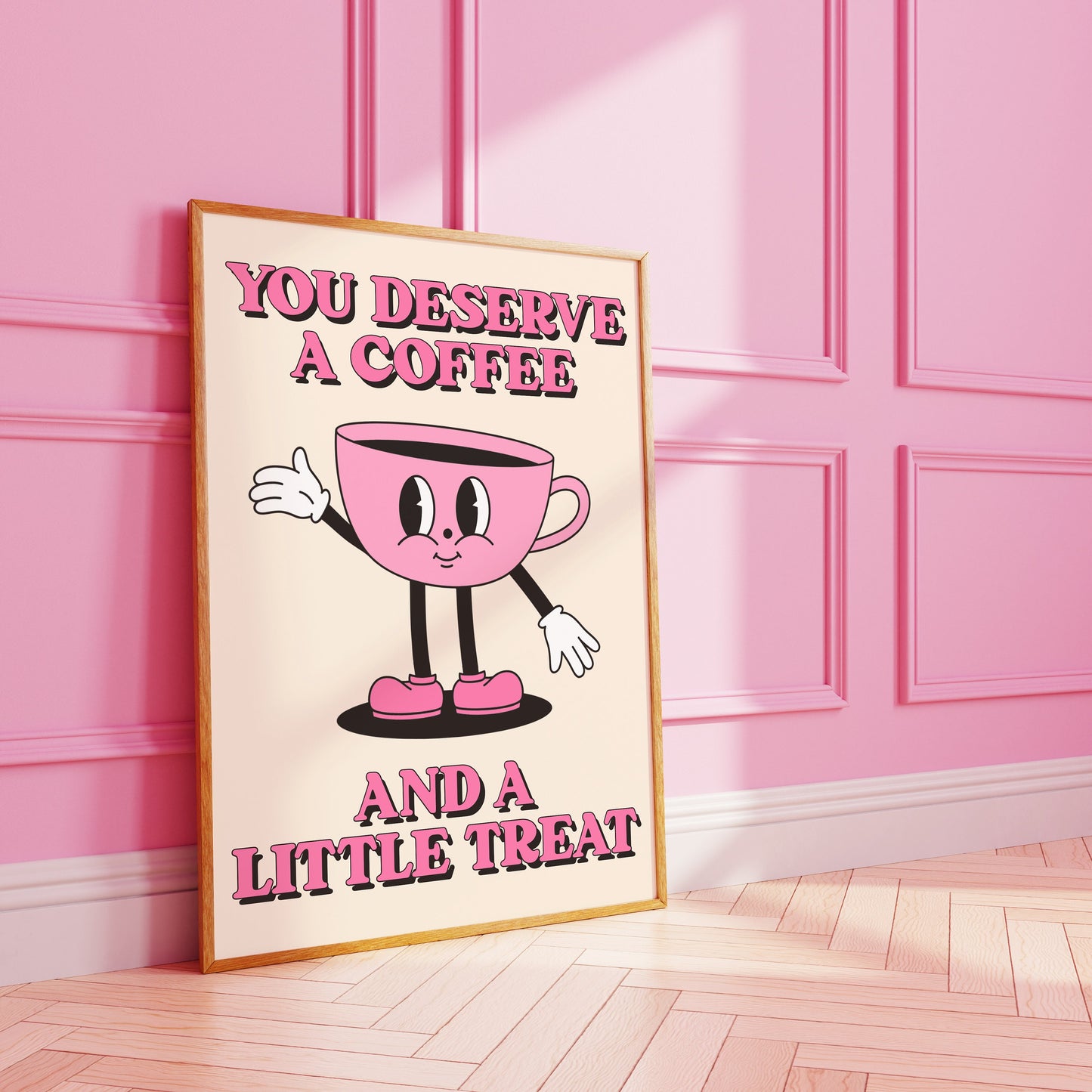 Coffee And A Little Treat Art Print