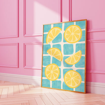 Lemon Art Print