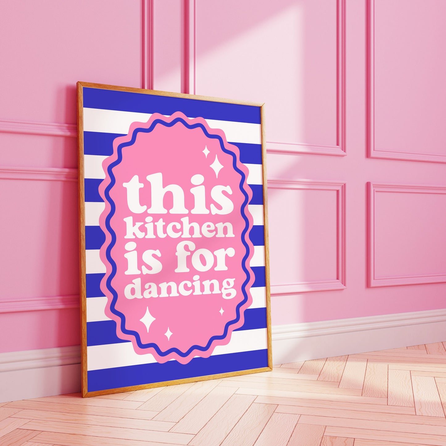 Kitchen Slogan Art Print