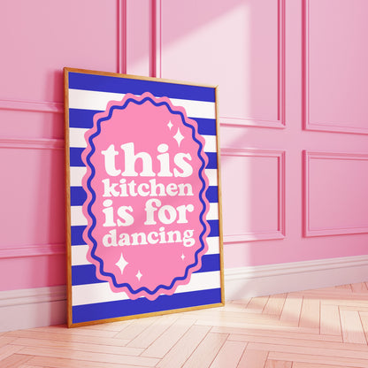 Kitchen Slogan Art Print