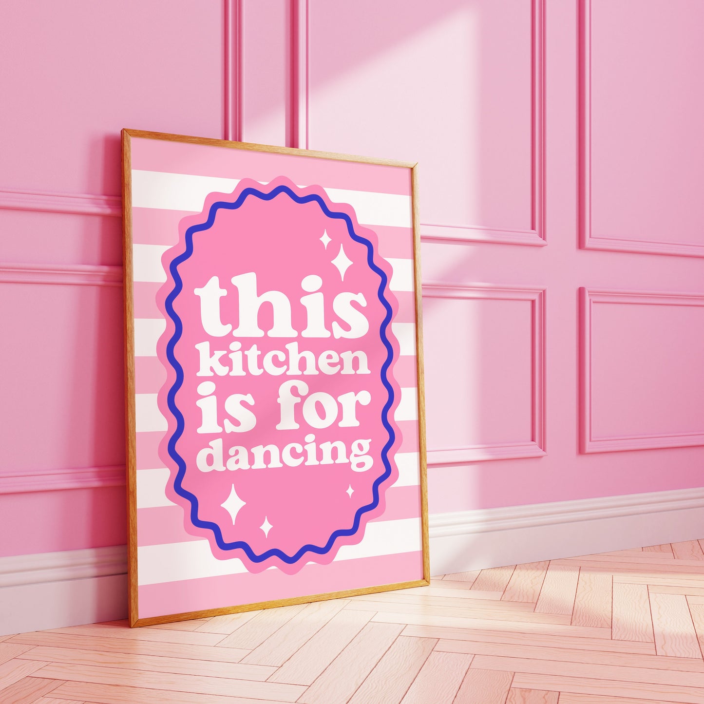 Kitchen Slogan Art Print