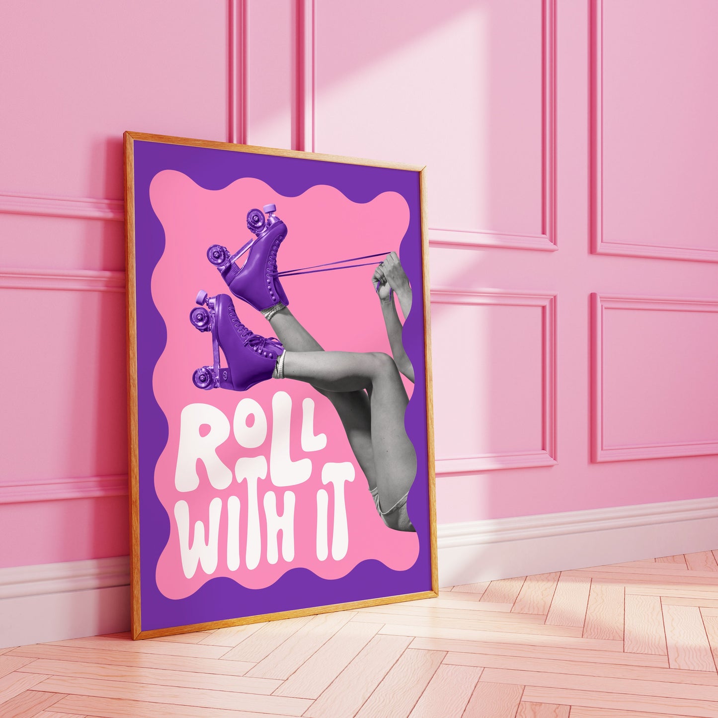 Roll With It Art Print