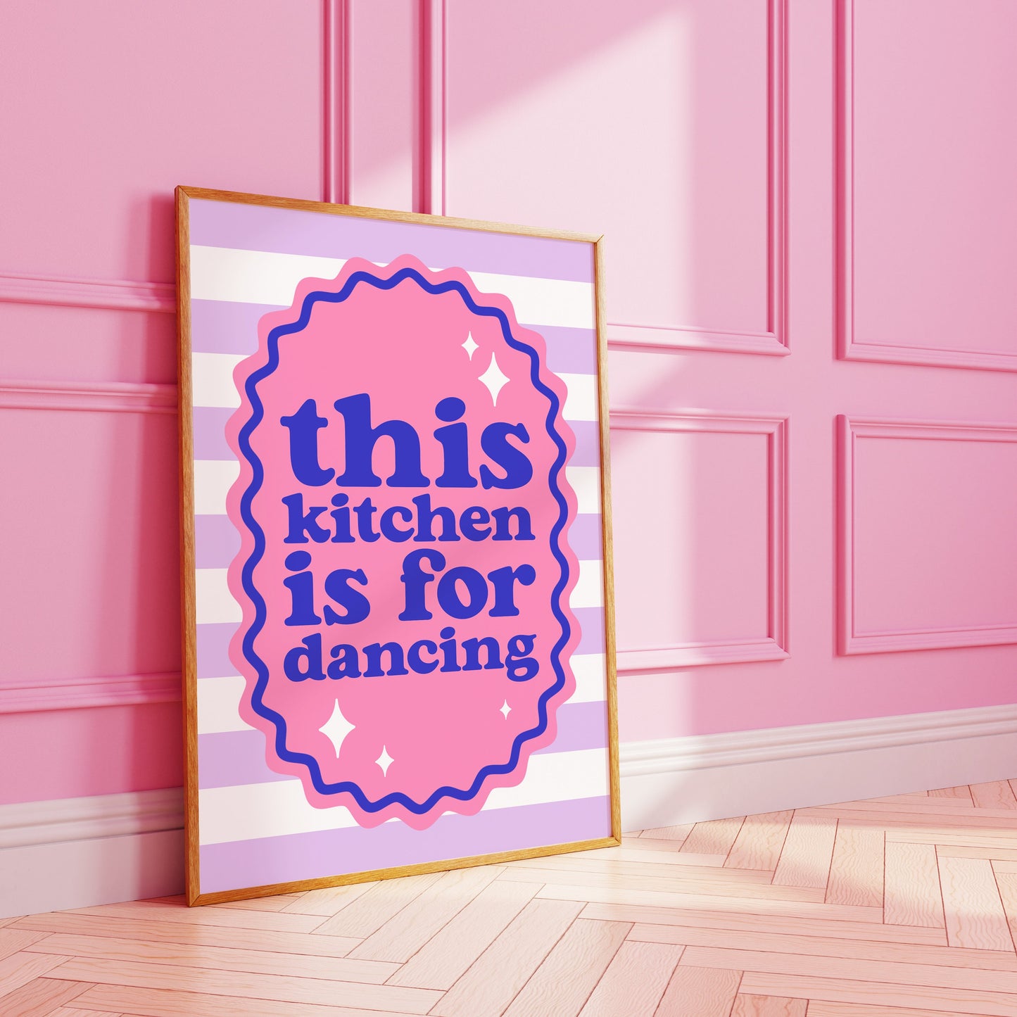 Kitchen Slogan Art Print